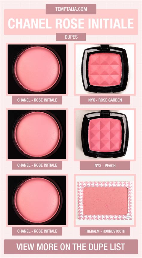 chanel rose insolent dupe|chanel dupes.